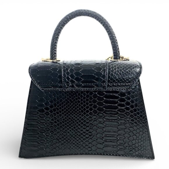 Aldo Special Edition Gummy Bear Heart Coin Case Cherries Charm Black Handbag - Picture 7 of 12